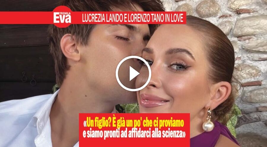 Lucrezia Lando e Lorenzo Tano, tanta voglia di un figlio