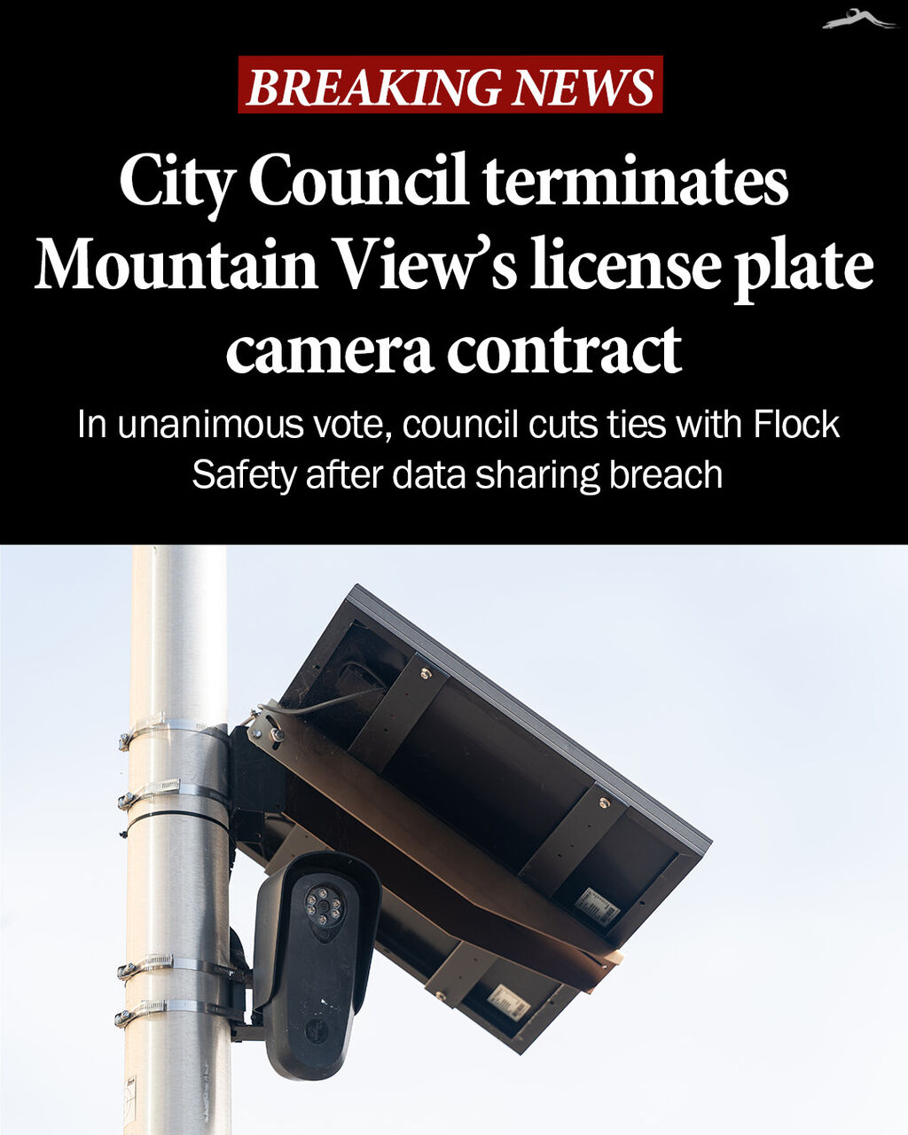 City Council terminates Mountain View&rsquo;s license plate camera contract