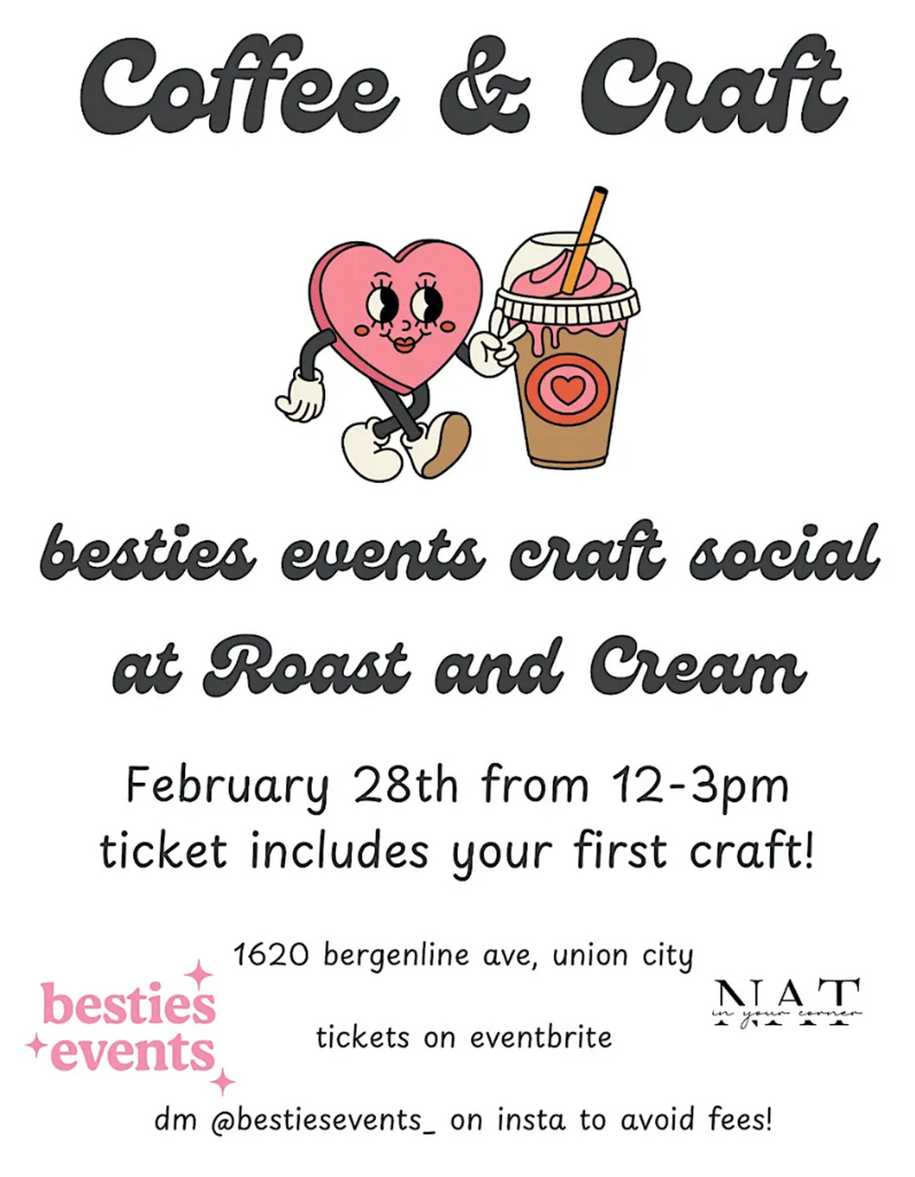 Coffee & Craft Social! ✨