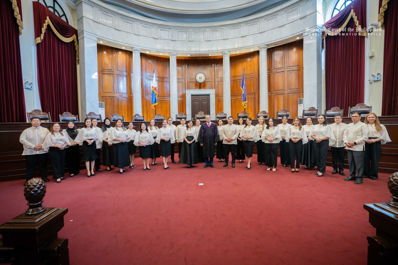 Chief Justice Gesmundo Swears In New PTJLI Officers