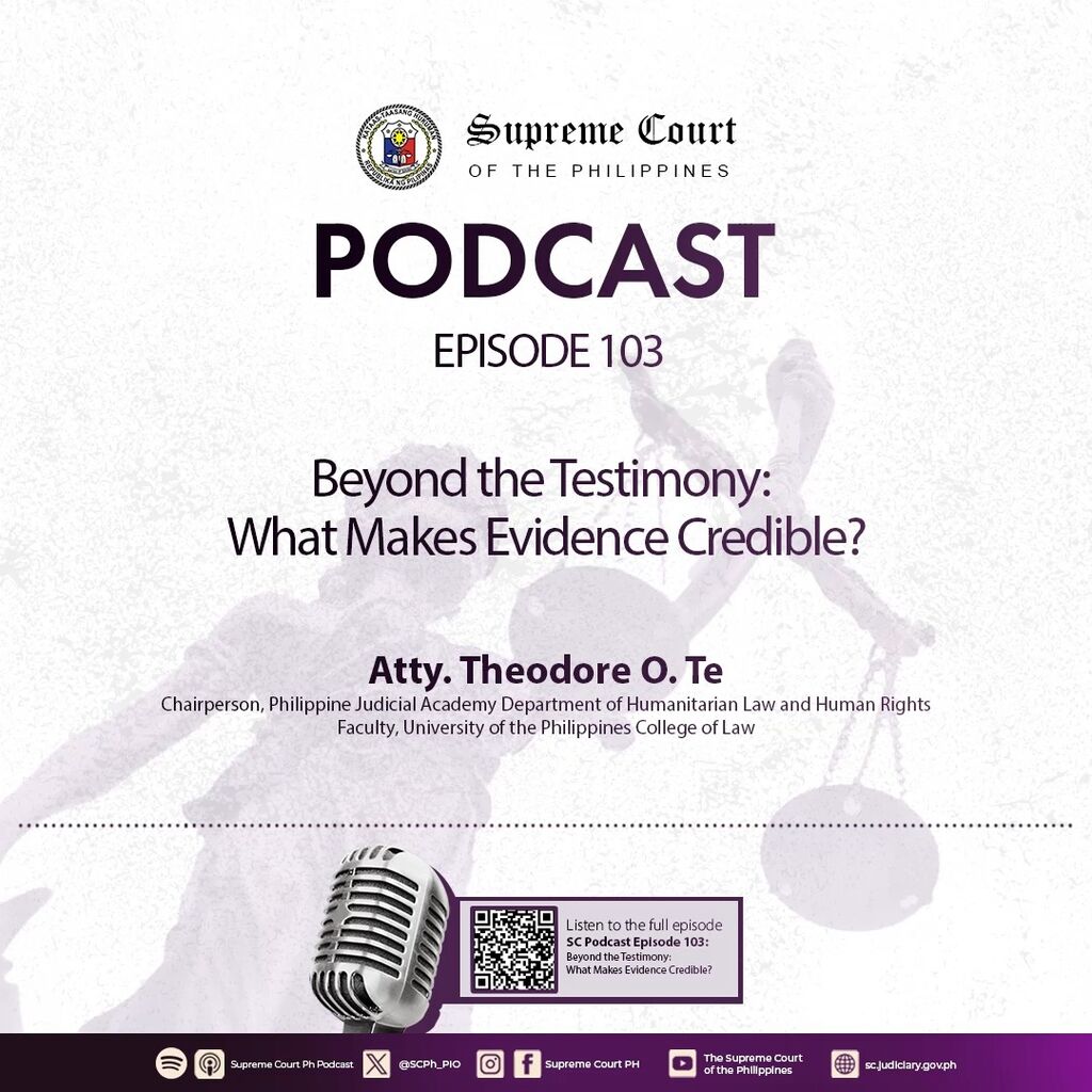 EPISODE 103: Beyond the Testimony: What Makes Evidence Credible?