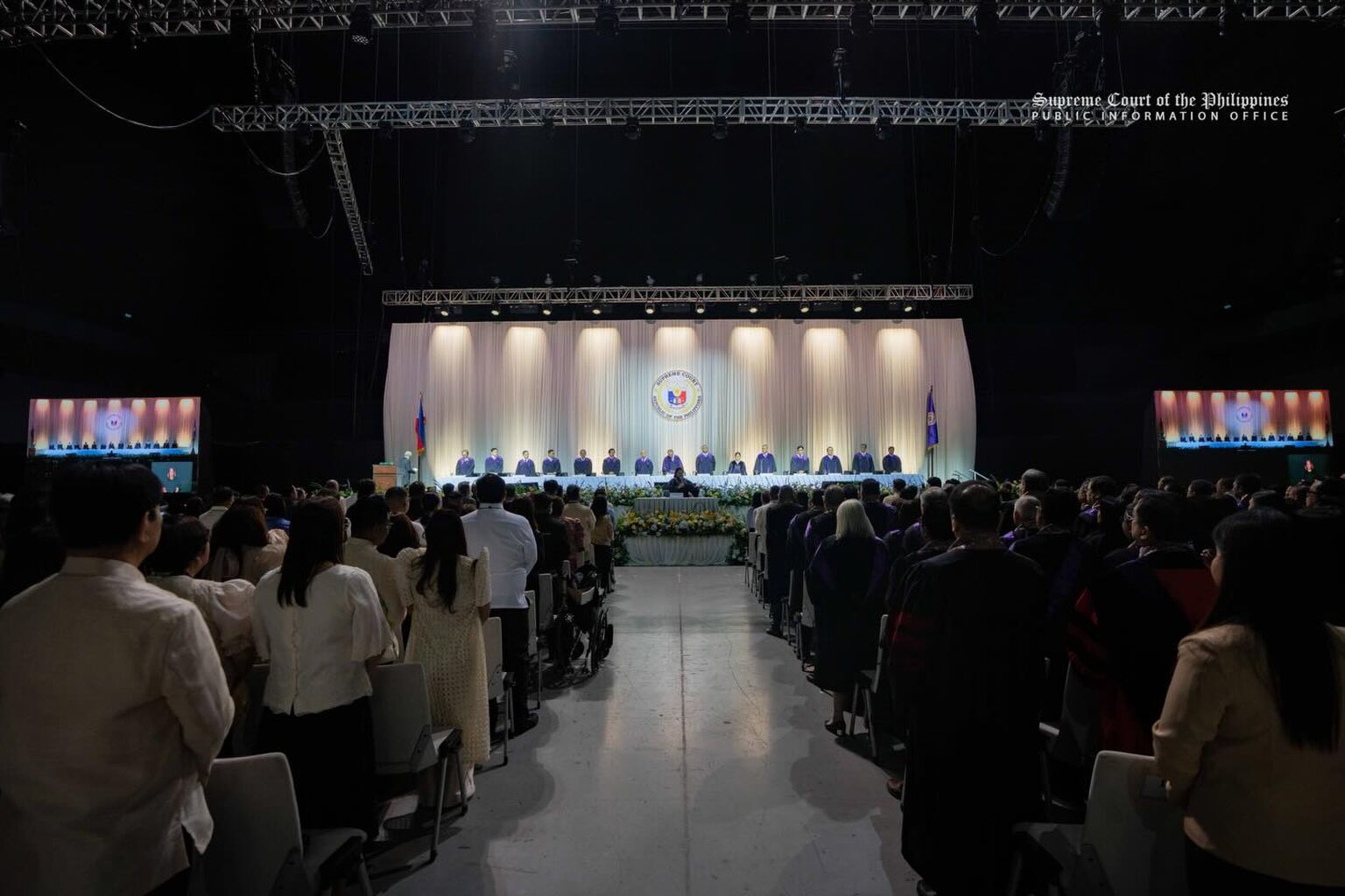Scenes from this morning's Oath Taking and Roll Signing Ceremonies 