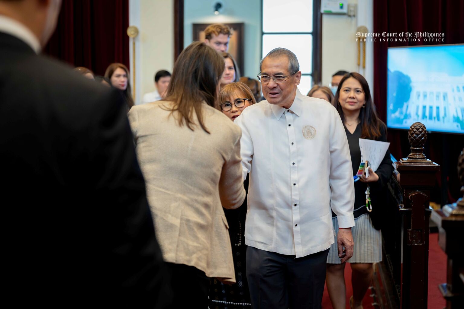 Chief Justice Gesmundo, Netherland Ambassador Geraedts Hold Turnover Ceremony of Cybercrime Courts Equipment