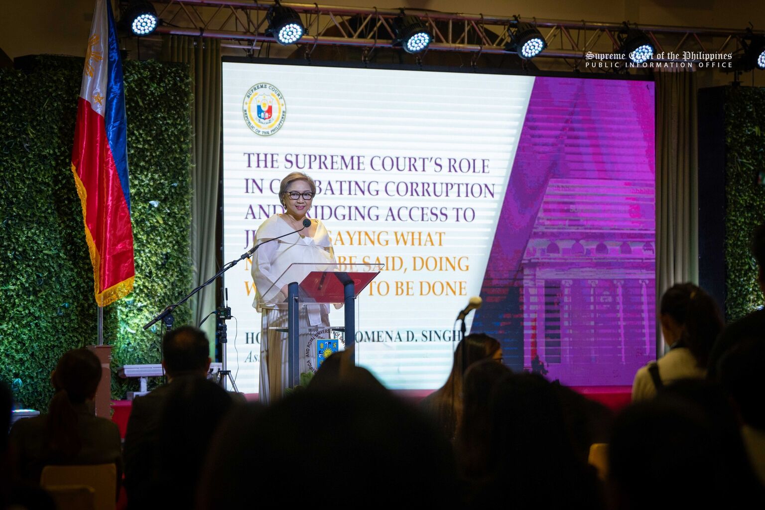 SC Justice Singh Delivers the 7th Narvasa Lecture: Calls for Stronger Judicial Integrity and Expanded Access to Justice