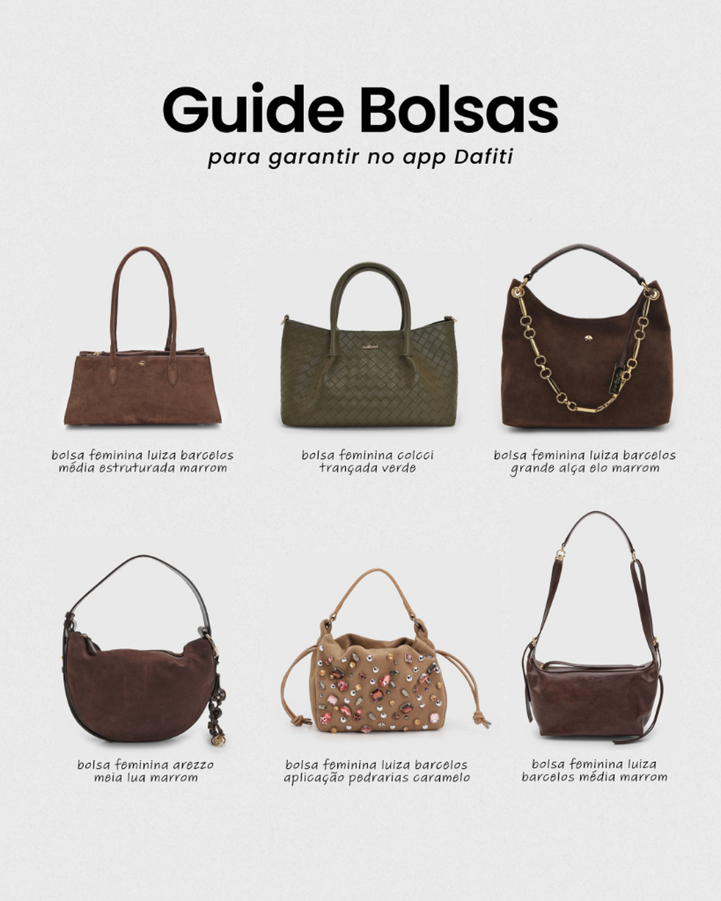 Guide de bolsas da temporada