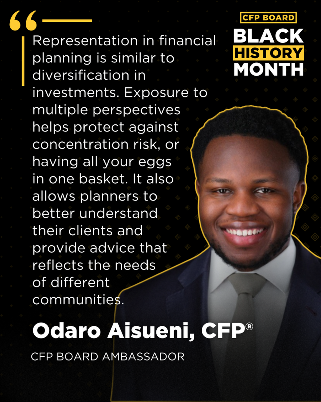 Odaro Aisueni, CFP&reg;