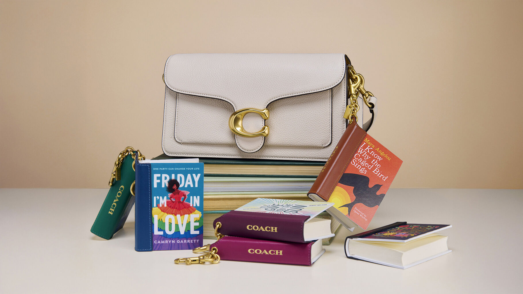 Coach embraces Gen Z&rsquo;s love of reading with bag charms for bookworms