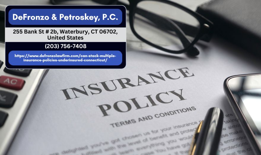 Can I Stack Multiple Insurance Policies for Underinsured Motorist Coverage in Connecticut Under  38a-336?