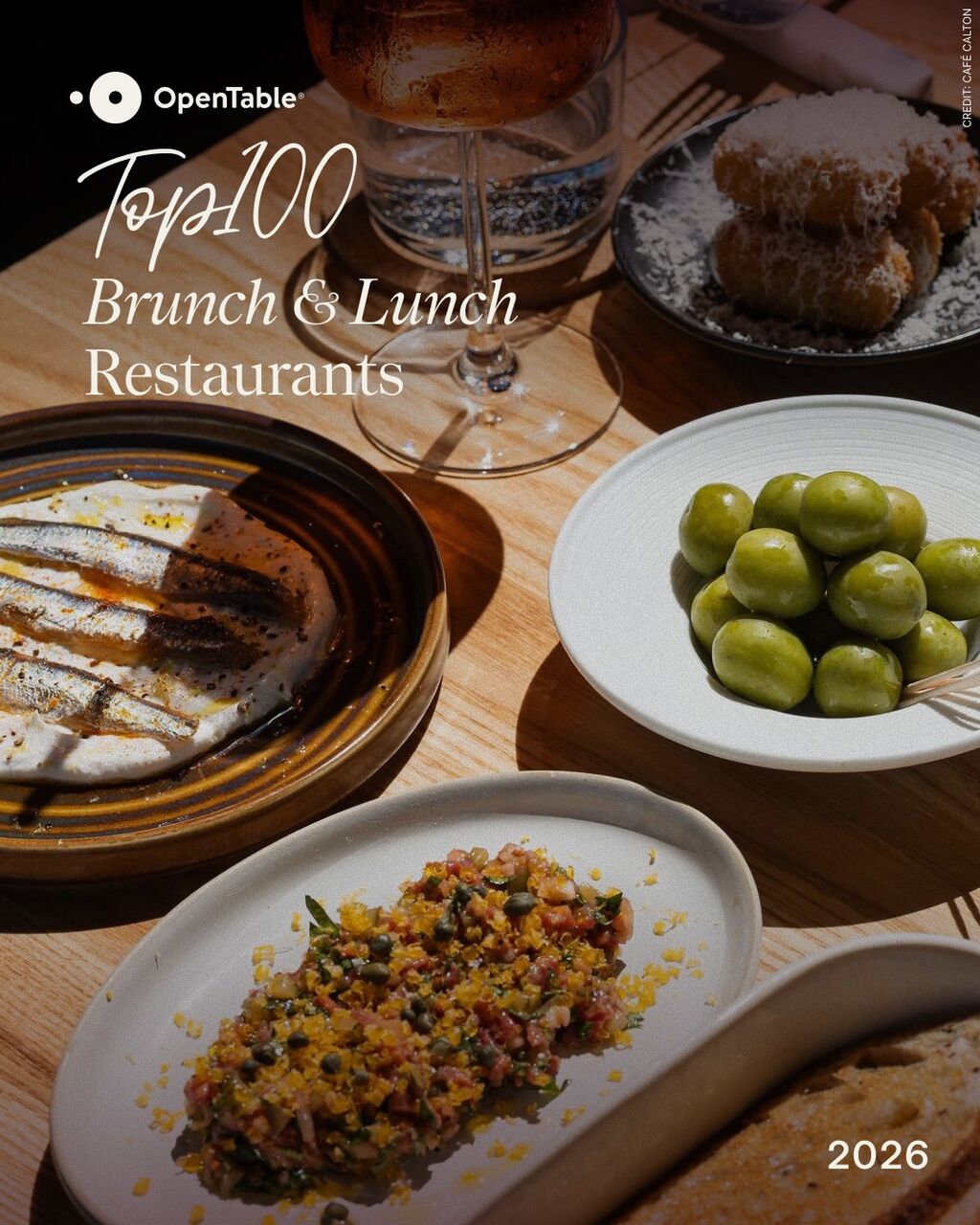 Top 100 lunch & brunch 2026