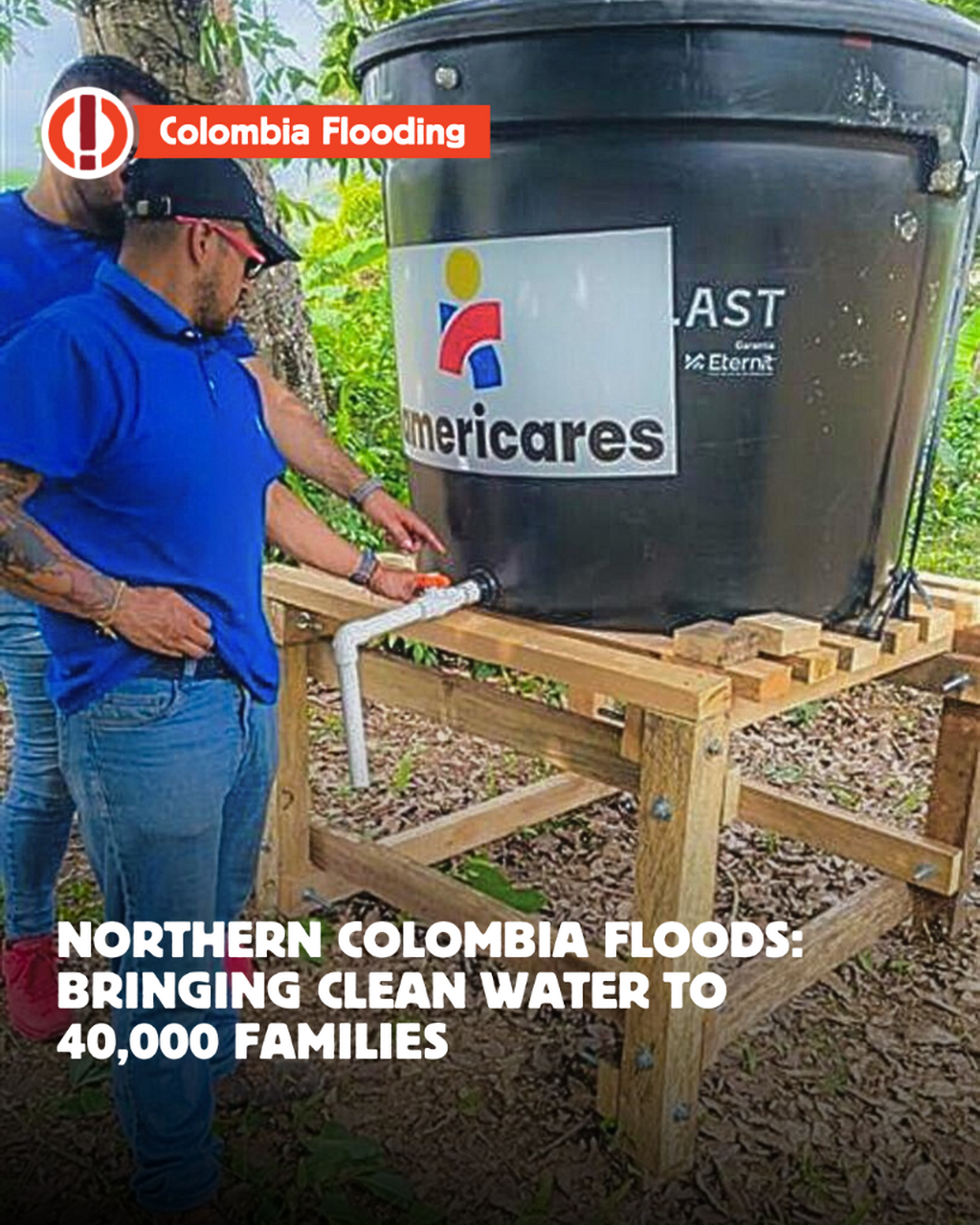 Bringing clean water to 40,000+ people in Colombia
