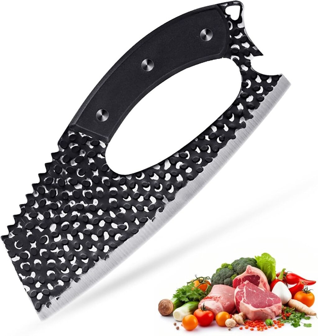 Amazon USA - Meat Cleaver Kitchen Knife