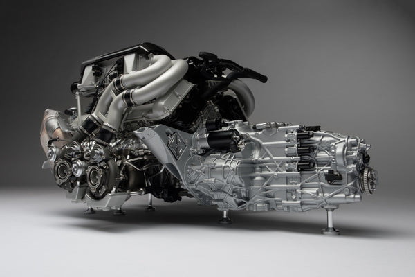 BUGATTI Chiron 8.0L W16 Engine and Gearbox (2016)