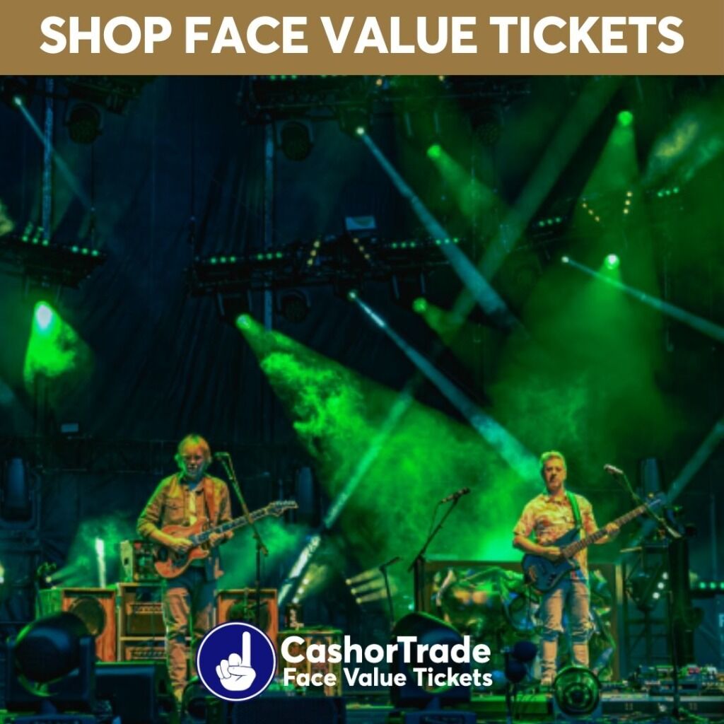 Phish tickets for face value!