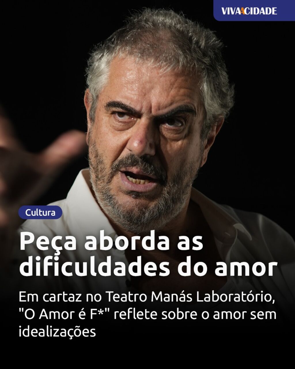 Pe&ccedil;a aborda as dificuldades do amor