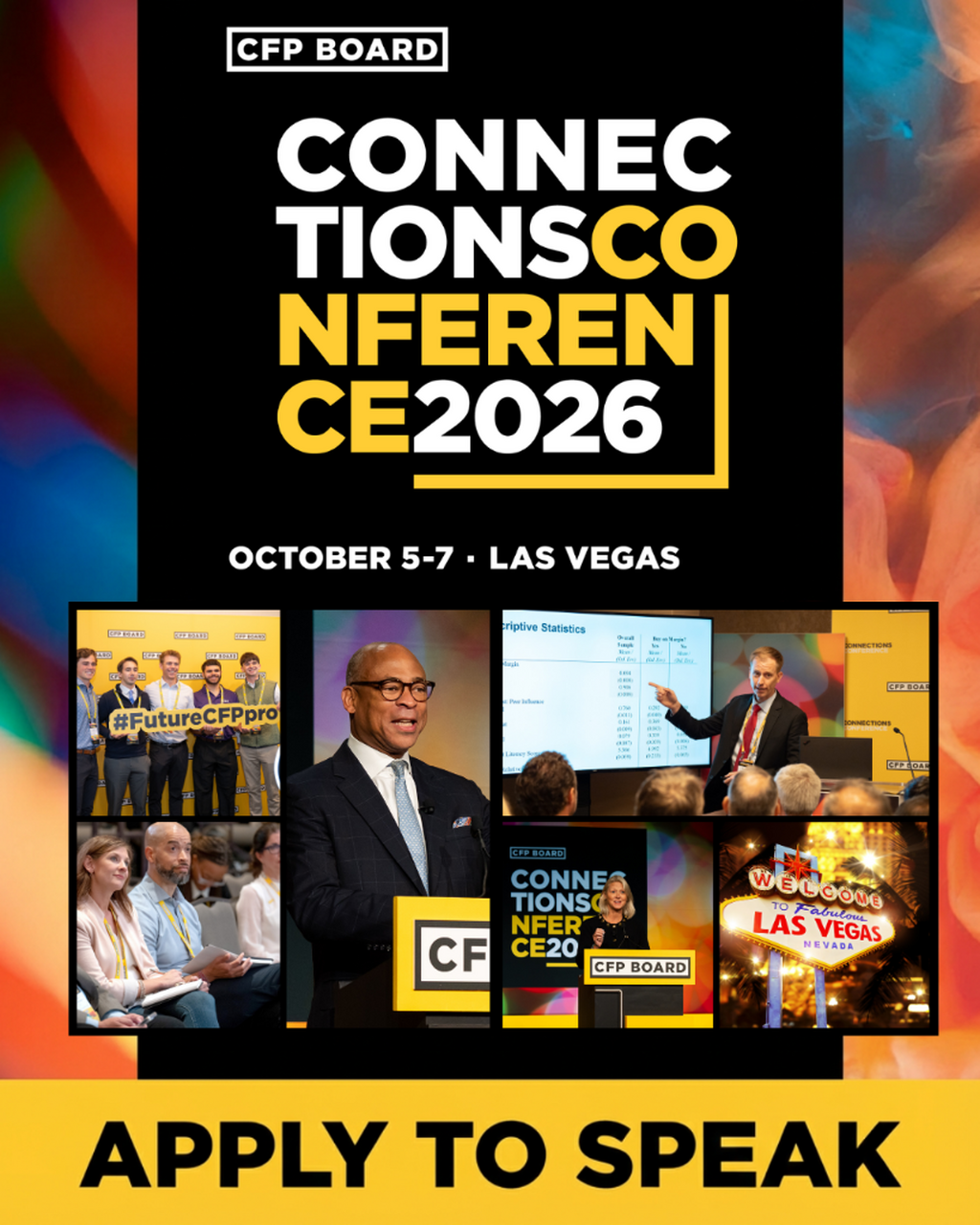 Apply to Speak at CFP Board Connections Conference 26