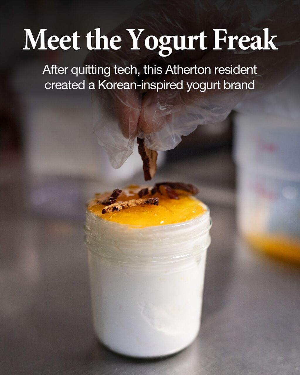 An Atherton resident&rsquo;s new yogurt brand takes inspiration from her childhood in Korea