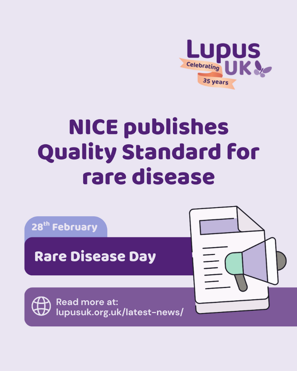 NICE publishes Quality Standard for rare disease