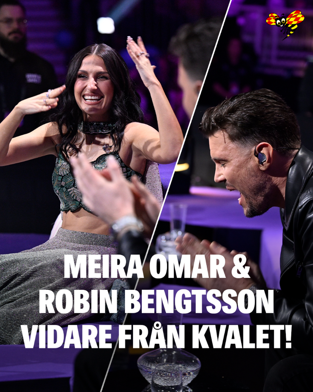 Meira Omar och Robin Bengtsson vidare fr&aring;n kvalet