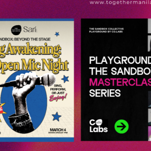 Calling Theatre Lovers! The Sandbox Collective Launches an Open Mic Session and a Masterclass Series 