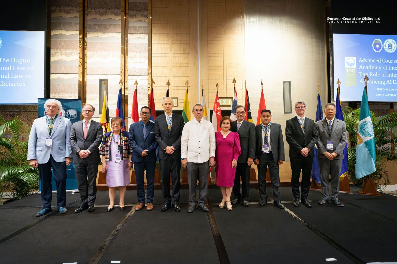 SC Leads International Law Course for ASEAN Courts with The Hague Academy and PHILJA