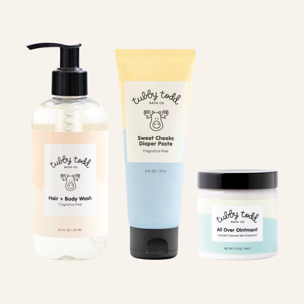 Tubby Todd Newborn Skincare Set