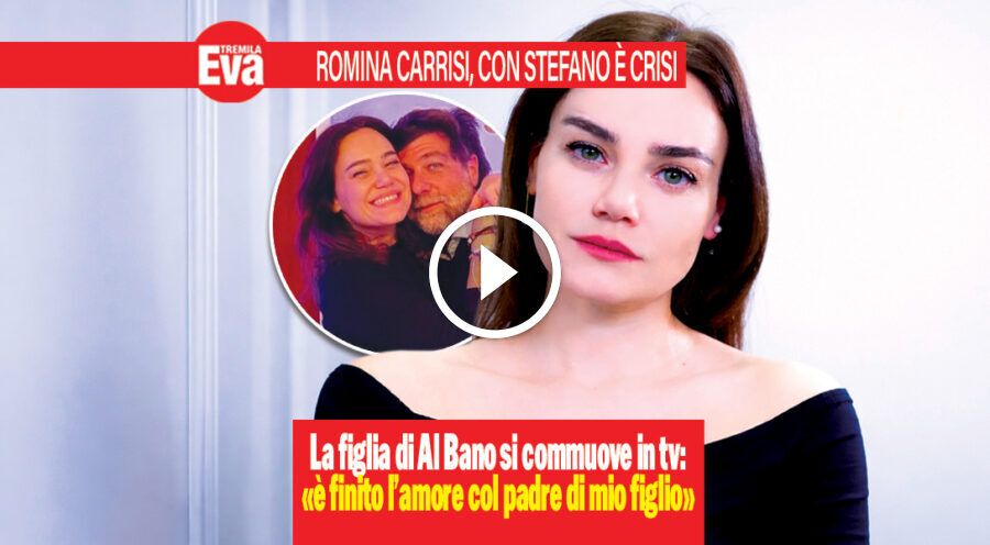 Romina Carrisi: &laquo;con Stefano Rastelli la storia &egrave; finita&raquo;