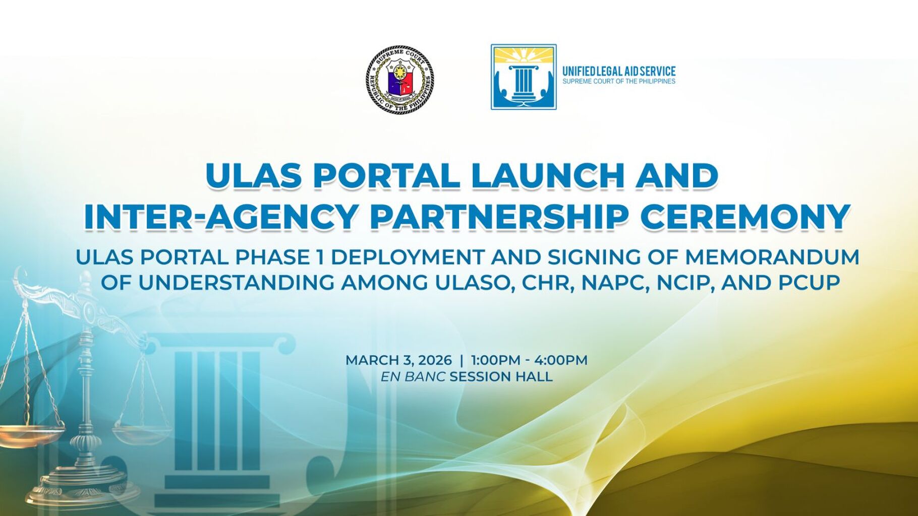 ULAS Portal Launch and Inter-Agency Partnership Ceremony