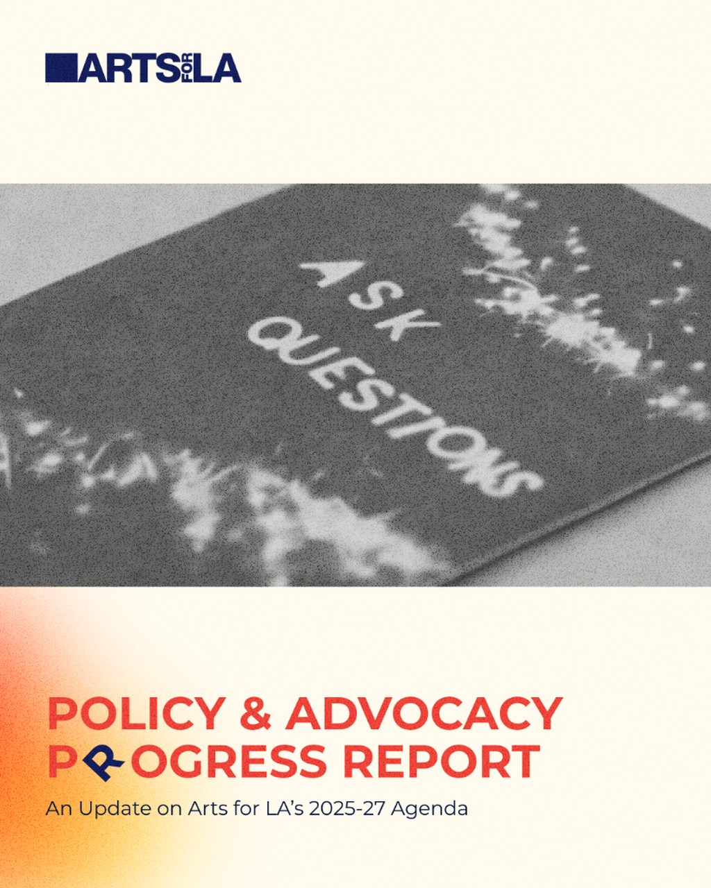 📗 Read the new '25-'27 Policy & Advocacy PROGRESS REPORT 📗