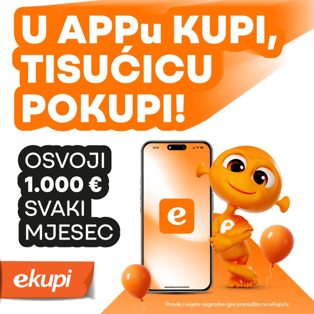 u app-u kupi, tisućicu pokupi
