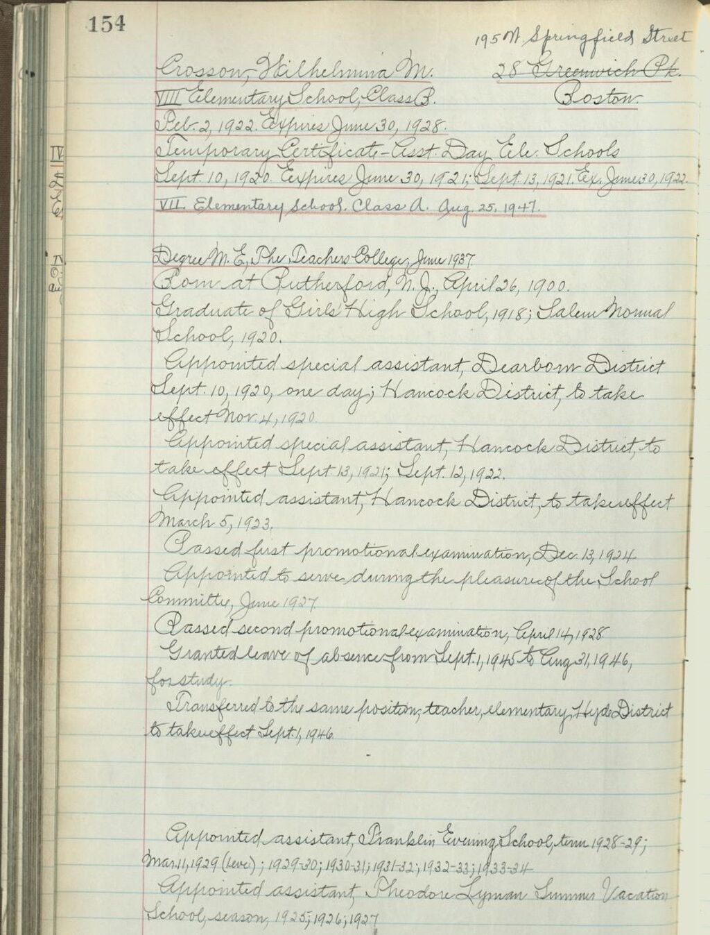 Women's History Month: Documenting women's lives at the City Archives