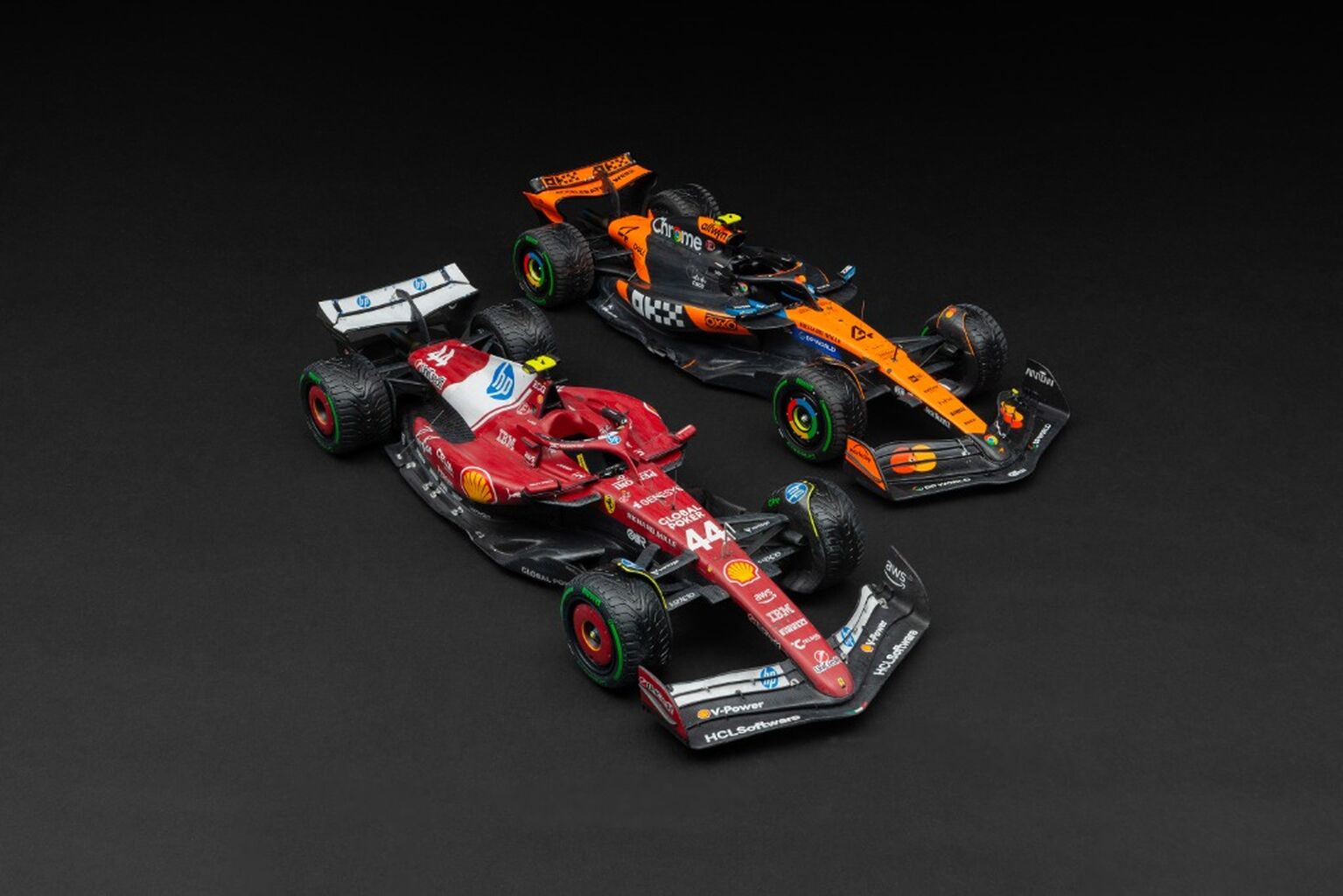 Amalgam x Tempus 1:18 Scale Weathered Formula 1 Models