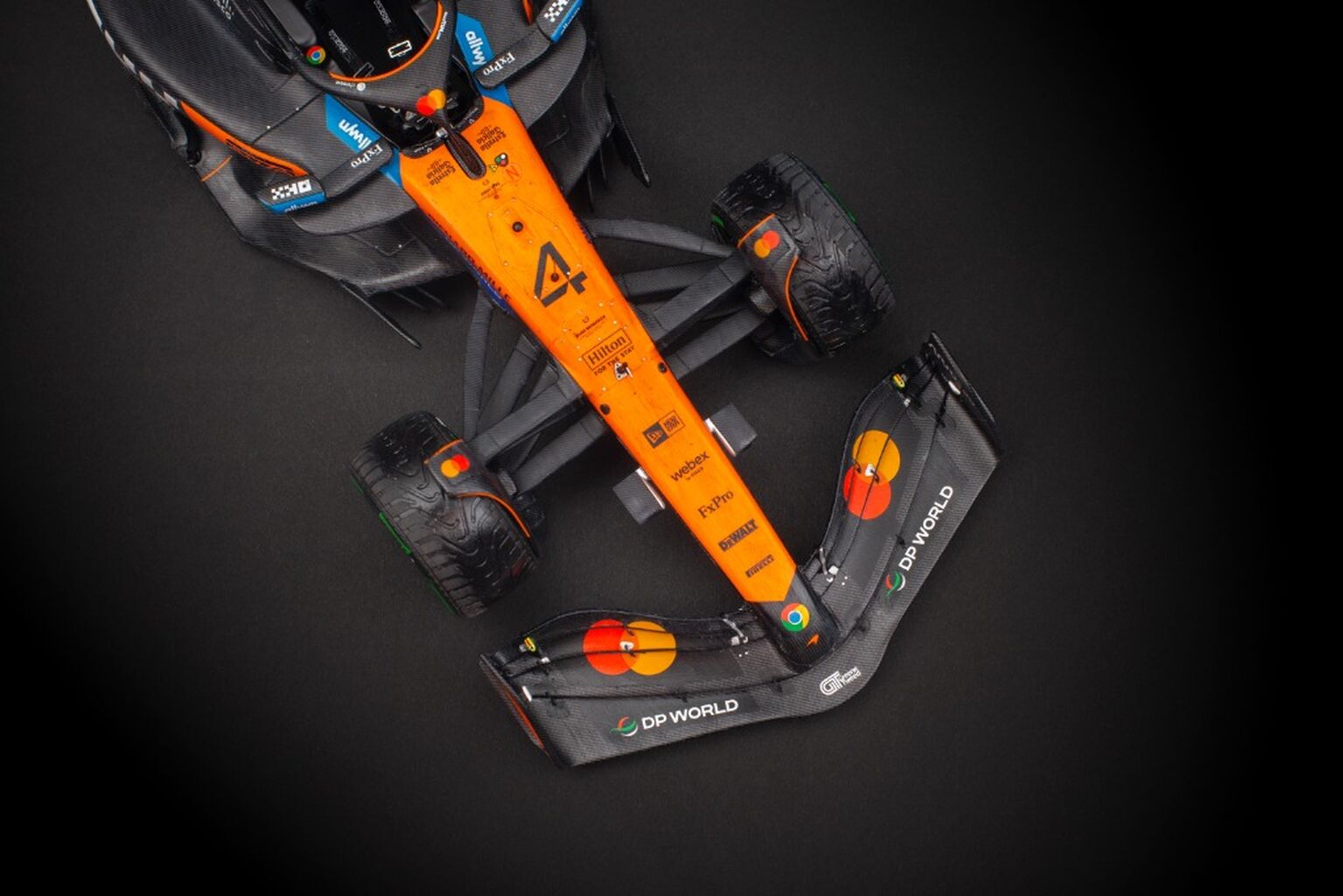 McLaren MCL39 - 2025 Australian GP - Lando Norris - Race Weathered - 1:18 scale