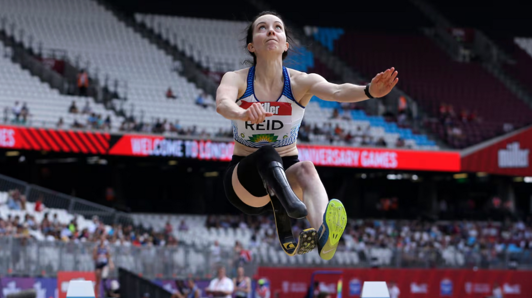 Former track athlete Stef Reid a leading voice in push to put figure skating on Paralympic programme