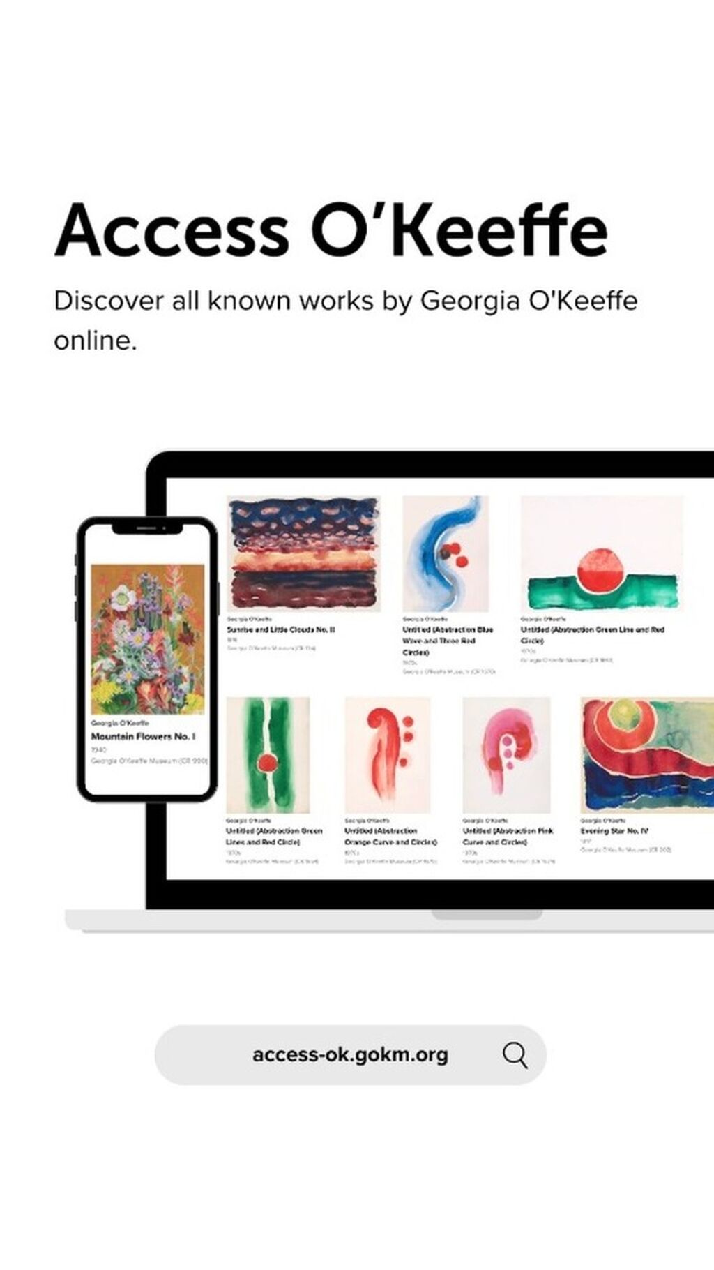 Discover "Access O'Keeffe"