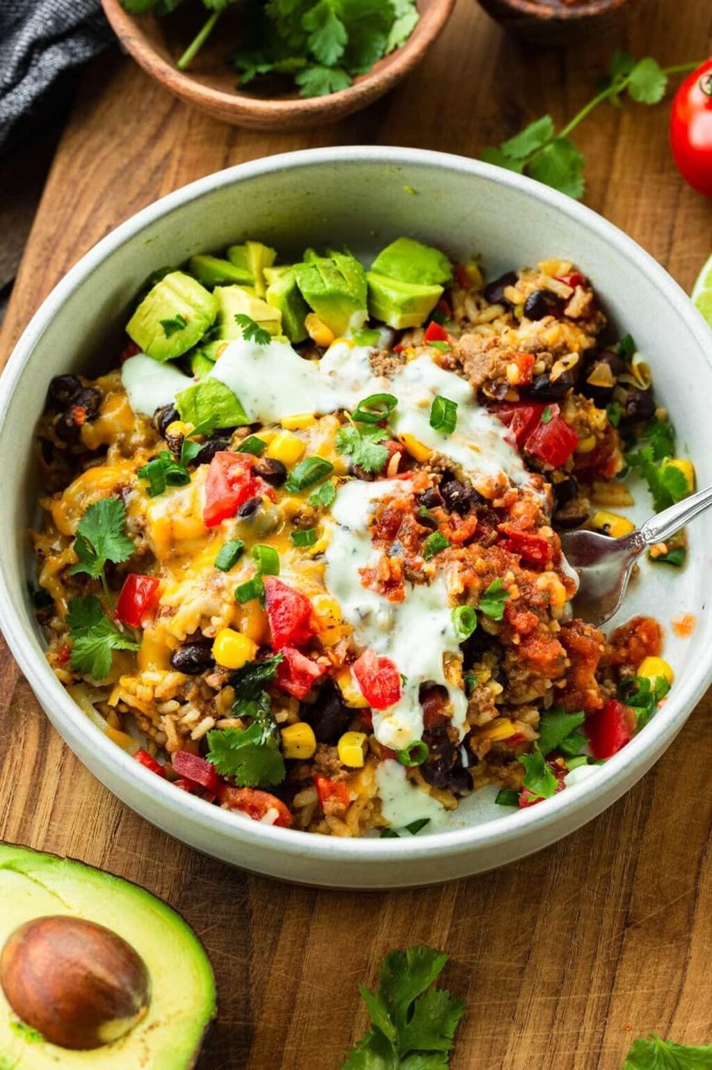 Beef Burrito Bowls