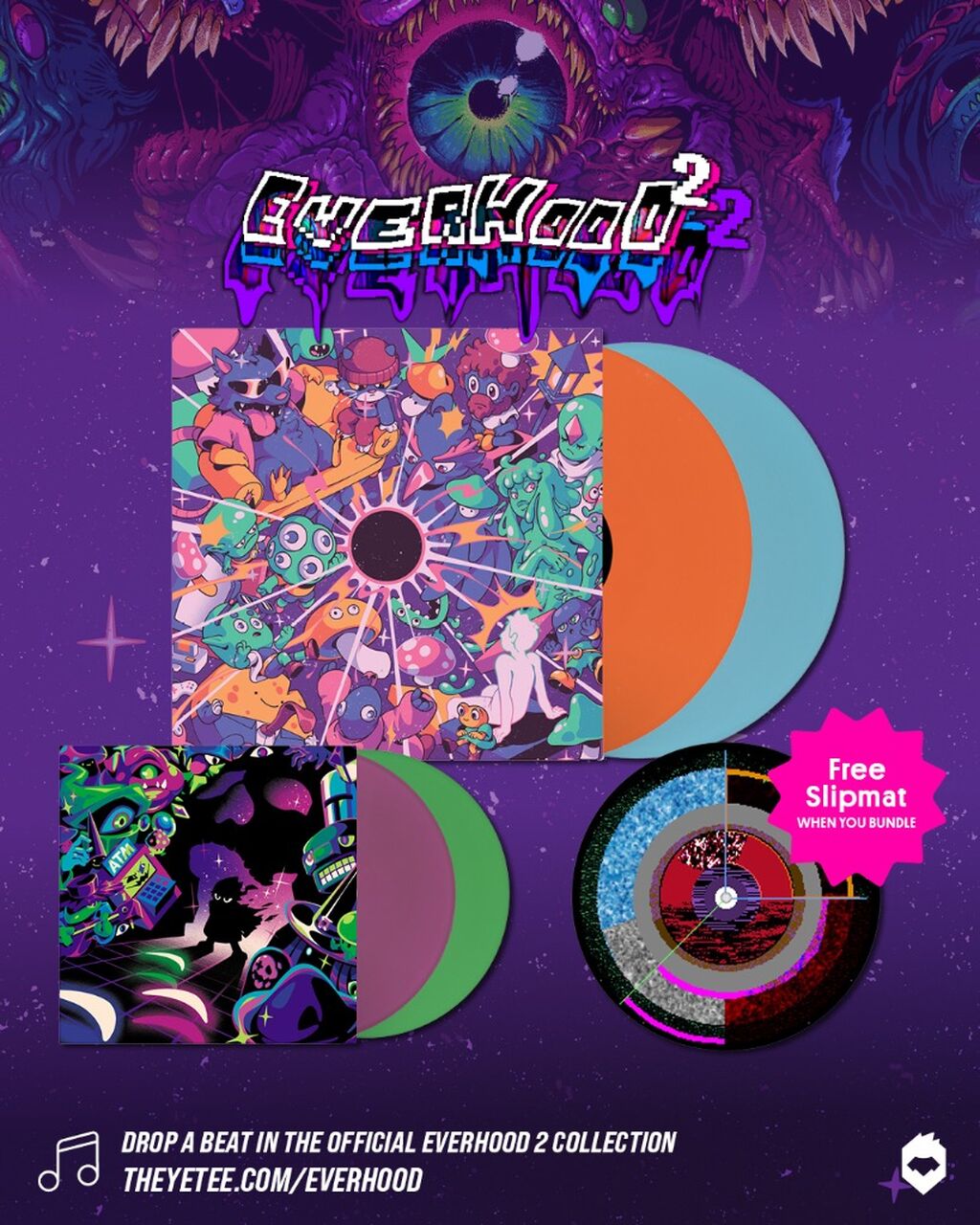 Everhood 1 + 2 Vinyl are HERE!