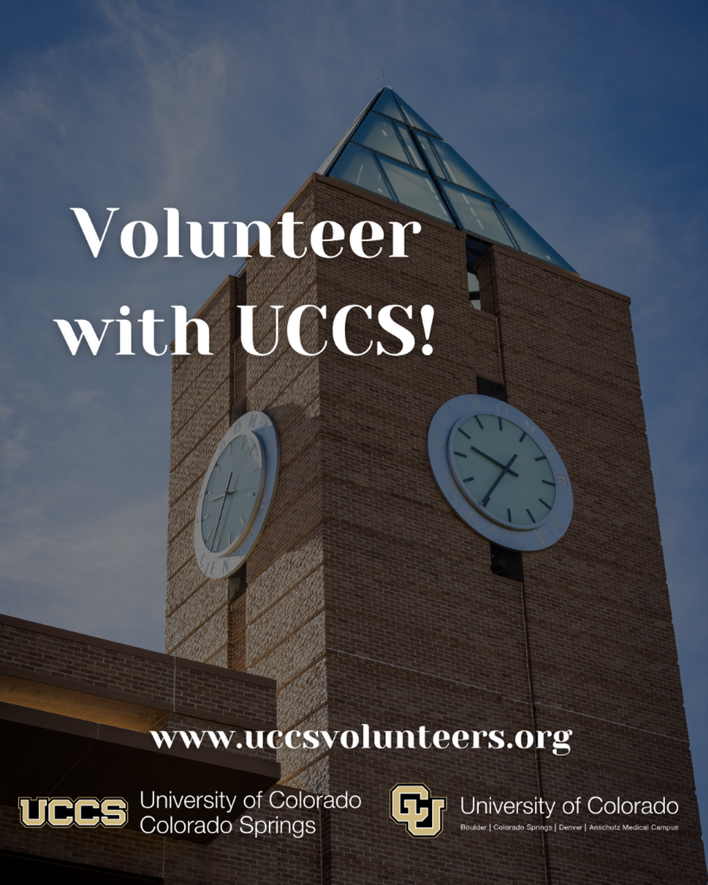 Join the UCCS Volunteer Program!