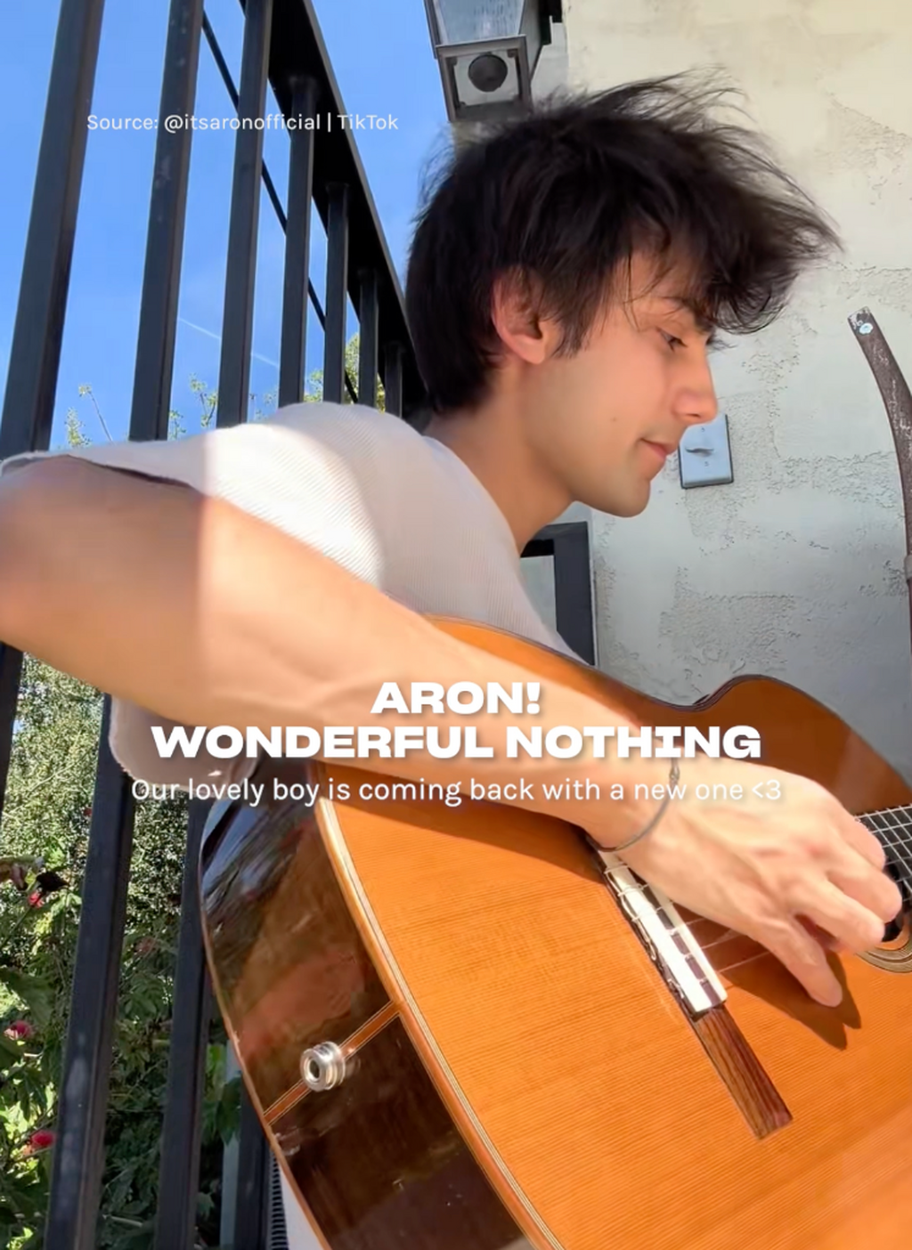 PRE-SAVE ARON!'S 'WONDERFUL THING' HERE