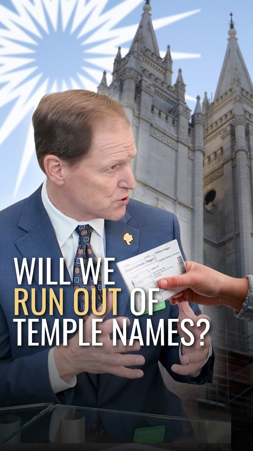 Will we run out of temple names?