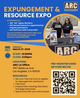 Register for Expungement Fair in March