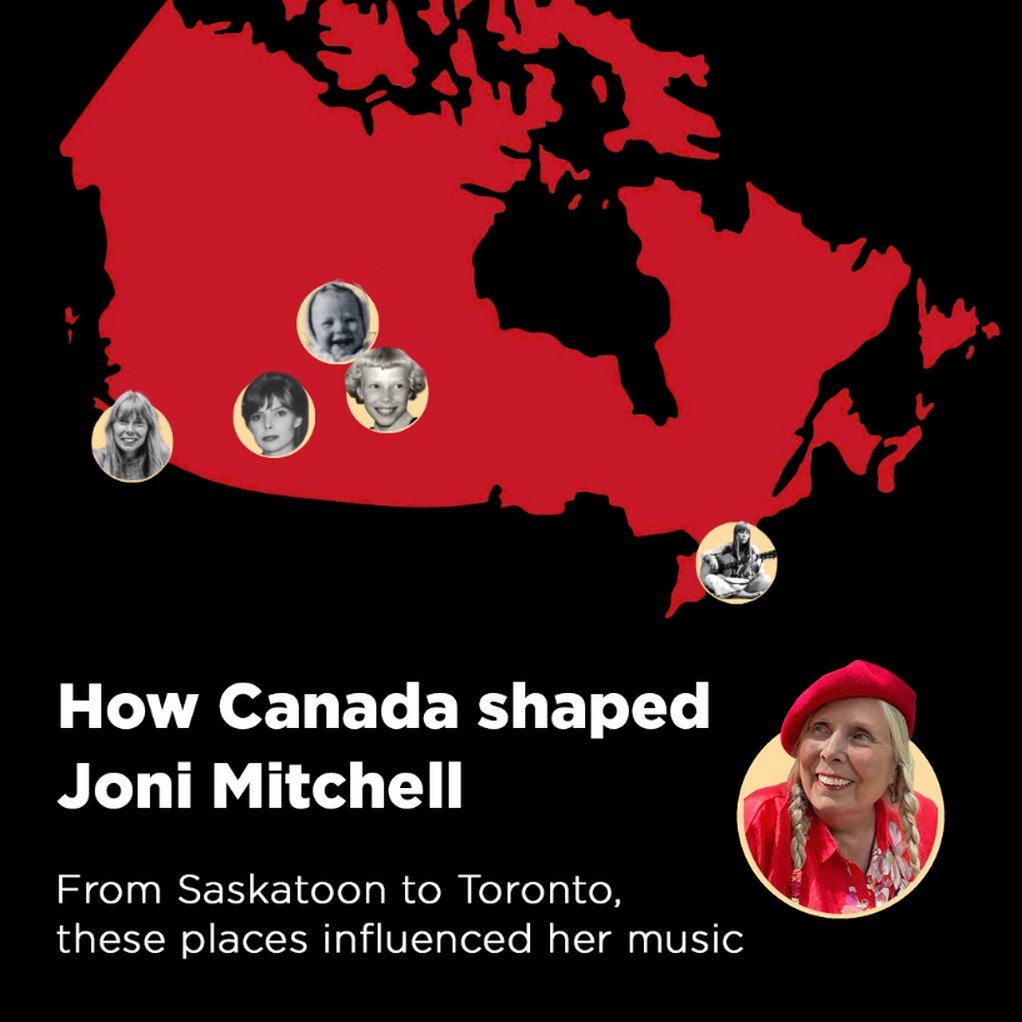 How Canada shaped Joni Mitchell