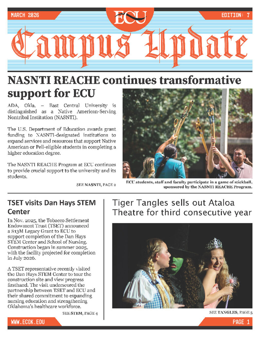 March Campus Update