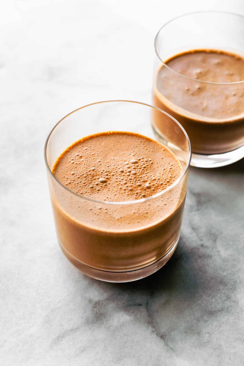 Chocolate Coconut Smoothie (Low-Sugar) - Cotter Crunch