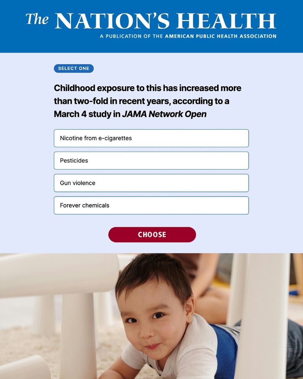 Quiz | The Nation's Health