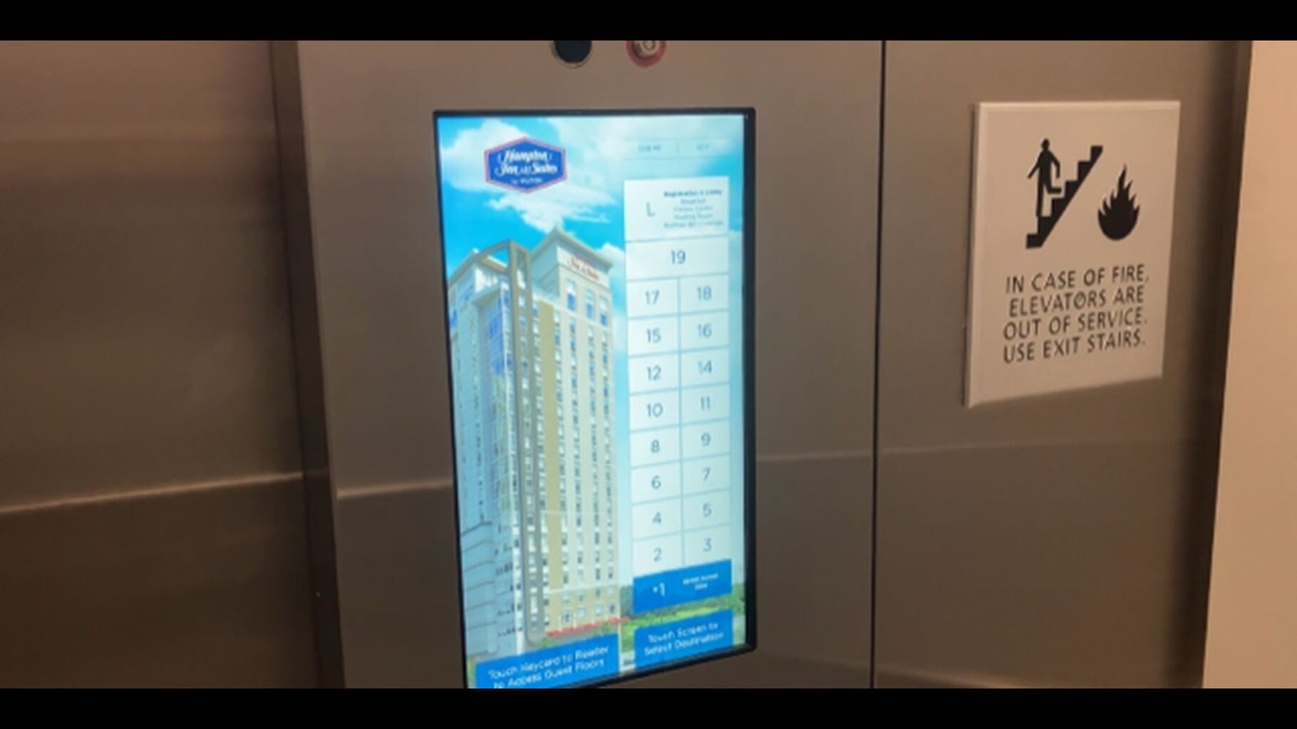 ABC7CHICAGO.COM Blind man says he was stuck in Atlanta hotel elevator without braille due to digital control panel