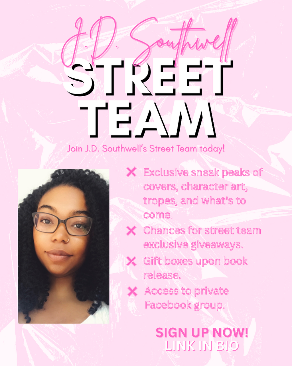 Join J.D. Southwell Street Team
