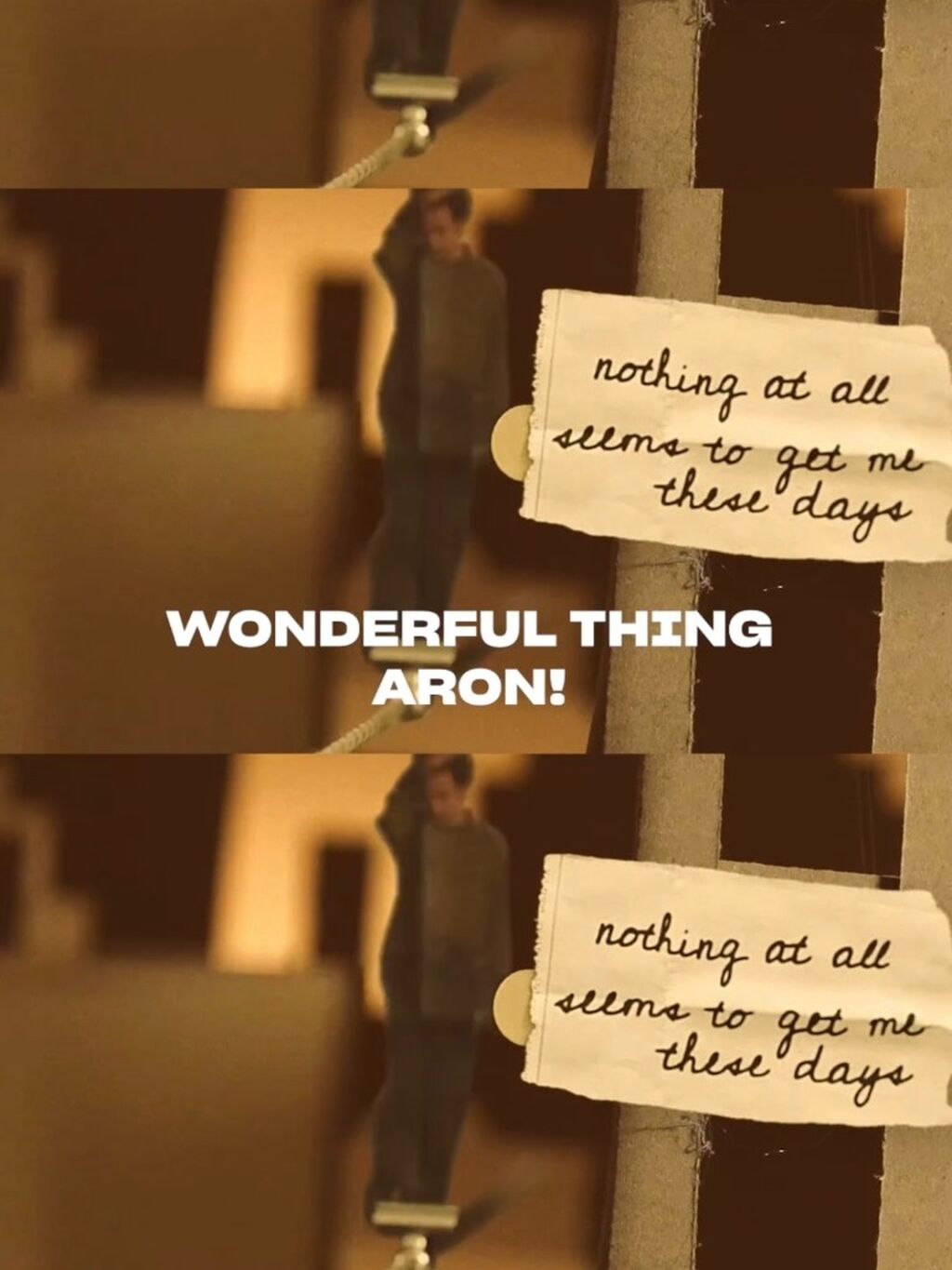 OUT NOW: ARON! - WONDERFUL THING