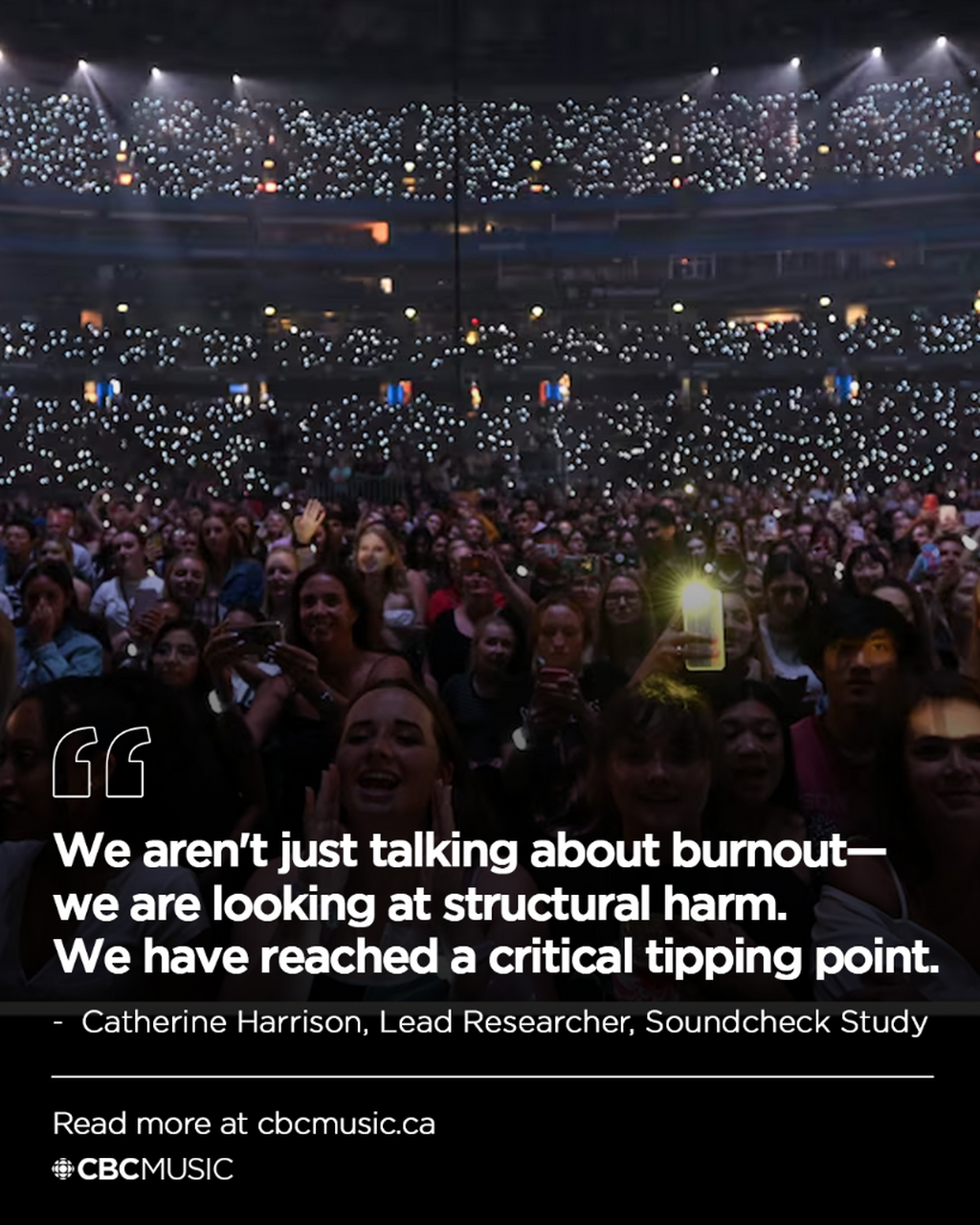 1st ever report on mental health in the Canadian music industry shows dire need for change