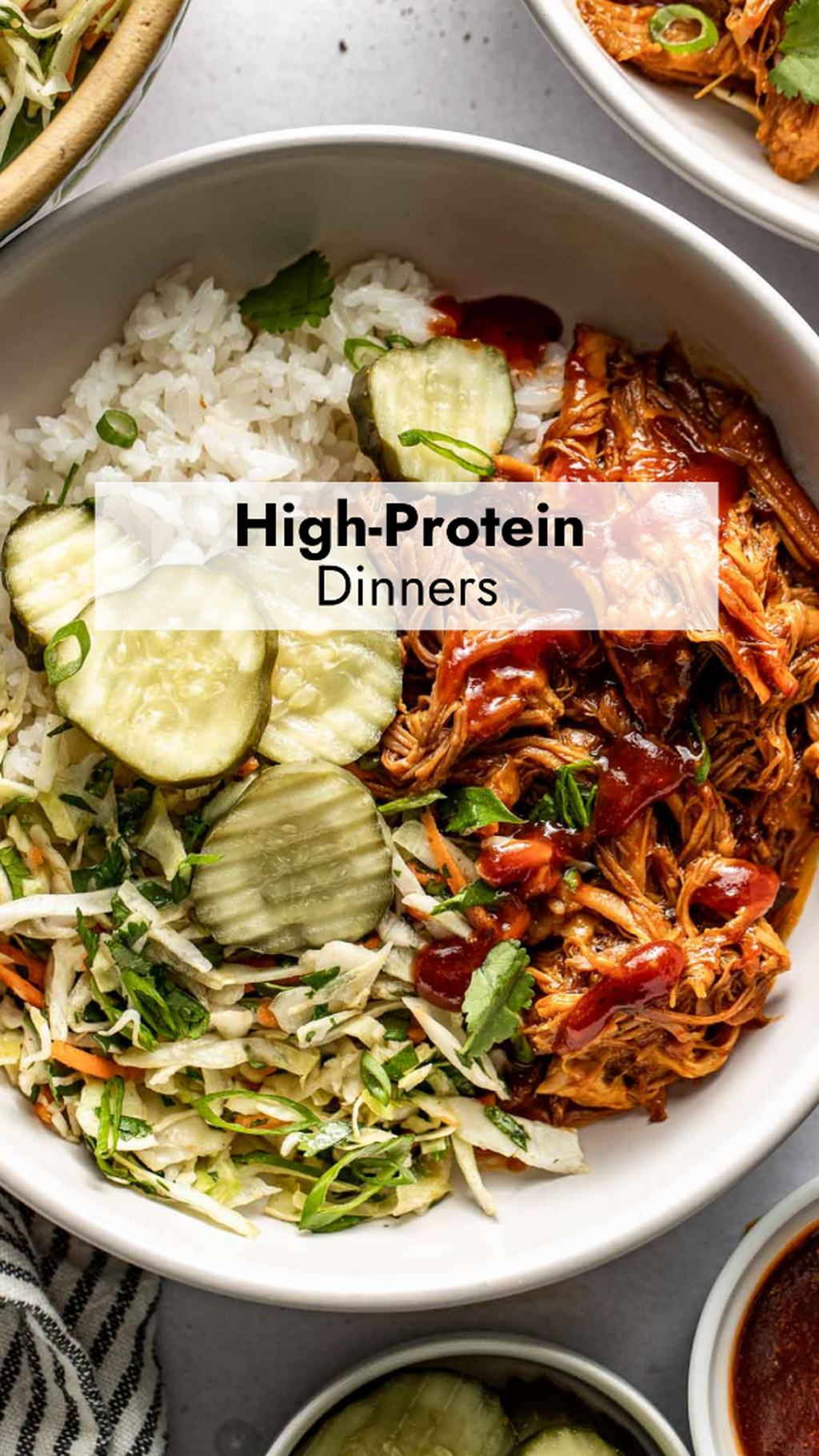 High Protein Dinners