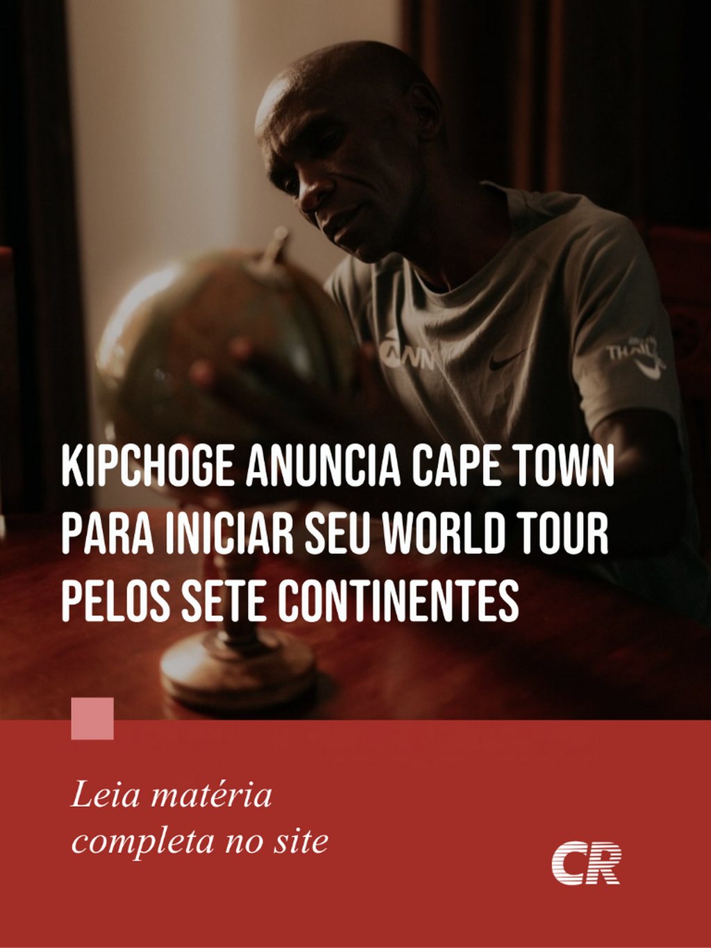 Eliud Kipchoge anuncia Maratona de Cape Town como primeira etapa de seu &ldquo;World Tour&rdquo;